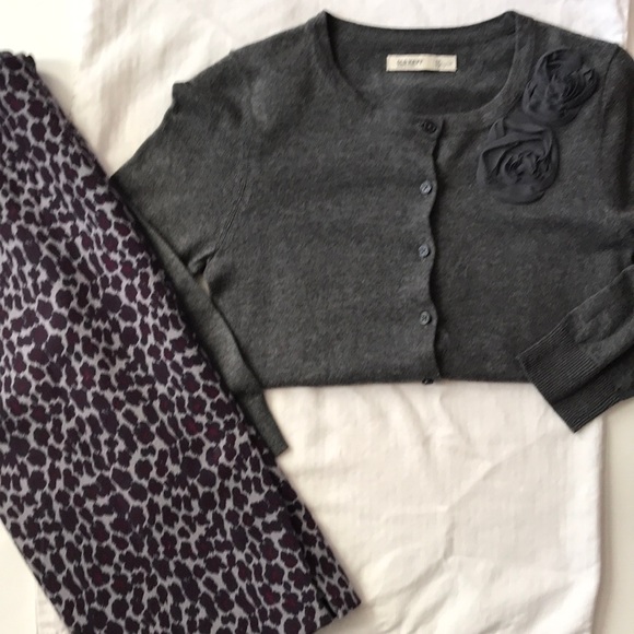 Old Navy Cardigan and Talbots pencil skirt - Picture 6 of 8